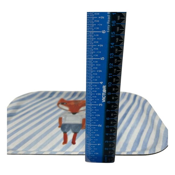 Donna Wilson Fox Stripes Artist Mini Trinket Desk Tray Melamine Made Belgium - Picture 12 of 12